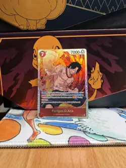 Portgas D Ace OP02-013 SR Two Legends One Piece Card English - Image 1