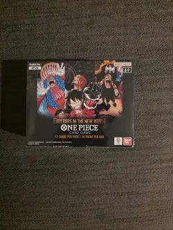 One Piece - OP09 (Emperors in the New World) Booster Box - Factory Sealed - Image 1