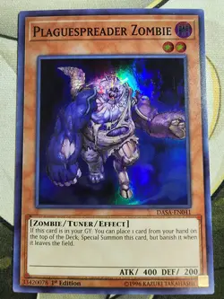 Yu-Gi-Oh Plaguespreader Zombie DASA-EN041 Super Rare - Image 1