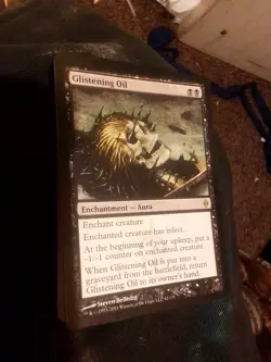 Glistening Oil New Phyrexia MTG Magic - Image 1