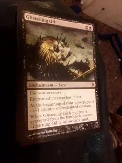 Glistening Oil New Phyrexia MTG Magic - Image 2