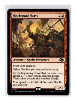 Howlsquad Heavy - Aetherdrift Regular Rare - NM - Magic the Gathering - Image 1