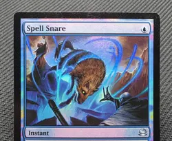 MTG FOIL Spell Snare- DAMAGED -Modern Masters Magic the Gathering Card # 064 - Image 3