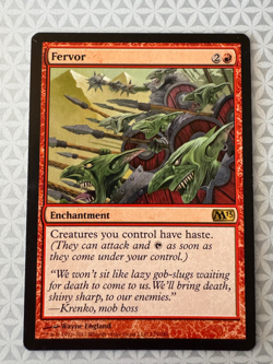 Magic the Gathering MTG Fervor Core Set 2013 (M13) Regular Rare LP - Image 1