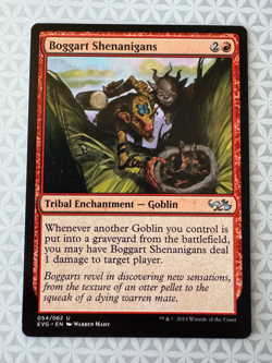 2007 Magic The Gathering Lorwyn Boggart Shenanigans #155 Light Play MTG - Image 1