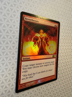Magic the Gathering MTG Reverberate - Magic 2012 (M12) LP Rare Foil - Image 3