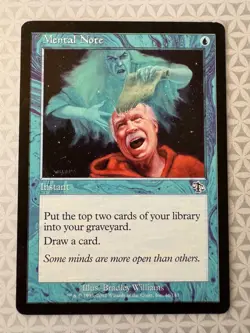 Judgment Mental Note MTG Magic the Gathering LP - Image 1