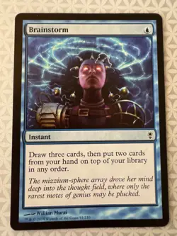Brainstorm Conspiracy Magic the Gathering LP - Image 1