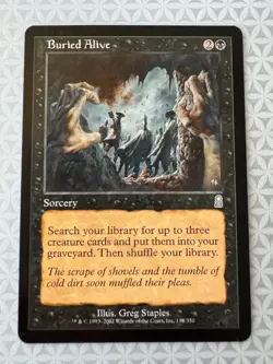 MTG Magic the Gathering Buried Alive (118/352) Odyssey LP - Image 1
