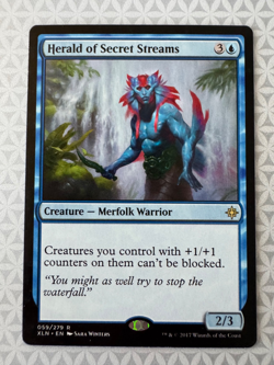 Herald of Secret Streams The List Reprints 059 Magic the Gathering MTG Rare LP - Image 1