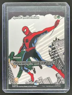 2025 Magic MTG Marvel Universe Eternal-Legal Heroic Intervention Foil #0034 - Image 1