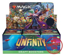 Wizards of the Coast Magic The Gathering Unfinity Draft Booster Box - 36 Pack - Image 1
