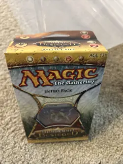Magic The Gathering Mirrodin Besieged BATTLE CRIES Intro Pack NEW SEALED - Image 1