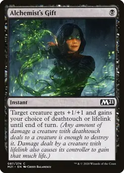 MTG Alchemist's Gift - Core Set 2021 (M21) NM #87 - Image 1