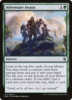 MTG Adventure Awaits - Zendikar Rising (ZNR) NM #177 - Image 1