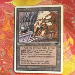 Magic: The Gathering 1995 Urza Land Lot Urza's Mine Tower Power Plant - Image 1