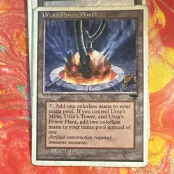 Magic: The Gathering 1995 Urza Land Lot Urza's Mine Tower Power Plant - Image 4