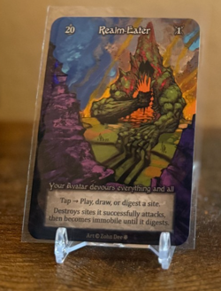 Sorcery Contested Realms - Gothic - Realm-Eater NM - Image 1