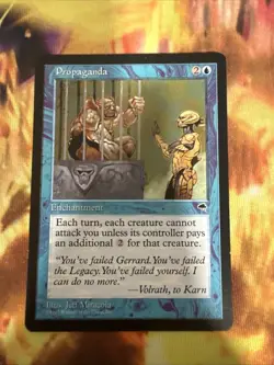 MTG Magic the Gathering Propaganda (80/350) Tempest LP - Image 1