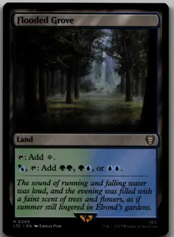 Flooded Grove R Commander: The Lord of the Rings: Tales of Middle-earth 309 LP - Image 1