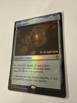 MTG: Mox Amber - Dominaria - Prerelease Foil - NM - Commander / CEDH / Modern - Image 2