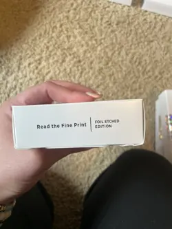 MTG Secret Lair Drop Read the Fine Print Foil Etched Edition - Image 3