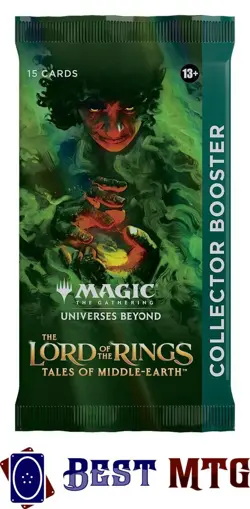 Magic The Gathering MTG The Lord of the Rings - Collector Booster Pack NM The Lo - Image 1