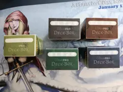 Ultra Pro Deck Box - Lot of 5 - Magic The Gathering Mana Symbols - Image 2