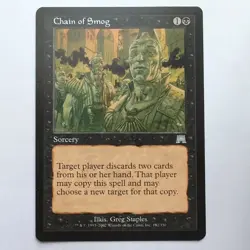 MTG Chain of Smog (ONS) Onslaught Regular Uncommon 132/350 - Image 1