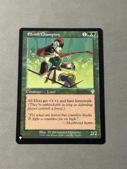 MTG The List- Elvish Champion 166 Regular NM - Image 1