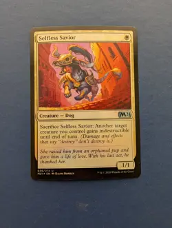 MTG Selfless Savior: Core Set 2021 FOIL #36 - NM - Image 1