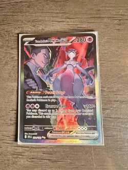 Pokemon Mewtwo EX Team Rockets 231/182 Destined Rivals Series - Image 1