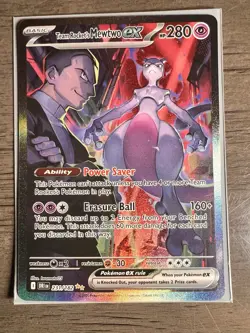 Pokemon Mewtwo EX Team Rockets 231/182 Destined Rivals Series - Image 4