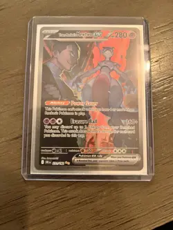 Pokemon Mewtwo EX Team Rockets 231/182 Destined Rivals Series - Image 5