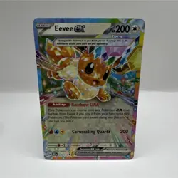 Pokemon Eevee ex Tera Double Rare Holo 075/131 Sv: Prismatic Evolutions 200 HP - Image 1