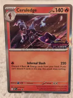 Ceruledge (014) (Prerelease) Mega Evolution Promo​ - Near Mint Holofoil Pokemon - Image 1