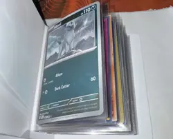 Holo Pokemon And Yugioh Card Collection (60 Cards) With Binder - Image 1