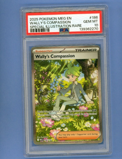 2025 POKEMON MEG EN-MEGA EVOLUTION ULTRA RARE #176 WALLY'S COMPASSION PSA 10 - Image 1