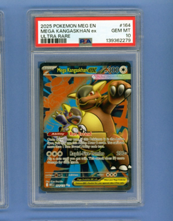 2025 POKEMON MEG EN-MEGA EVOLUTION ULTRA RARE #164 KANGASKHAN EX PSA 10 - Image 1