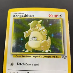 1999 Pokemon TCG Kangaskhan Jungle 5/64 Unlimited Holo Rare - Image 3