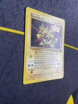 Pokemon TCG Black Star Promo 2 Electabuzz Movie Promo WB Stamped DMG - Image 2