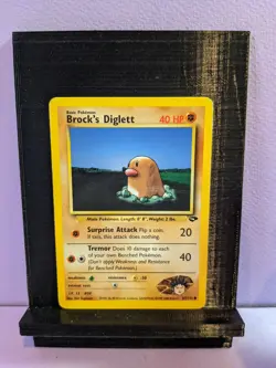 Pokemon -- Gym Challenge -- Brock's Diglett -- 67/132 -- Excellent - Image 1