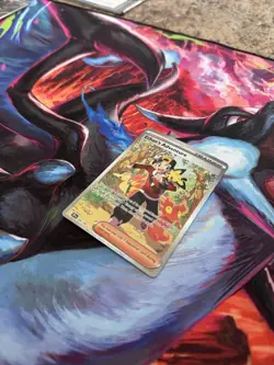 Pokemon TCG Destined Rivals Ethan's Adventure Full Art Trainer Card 236/182 Sir - Image 2