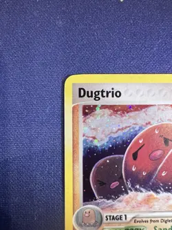Dugtrio 5/100 Cystal Guardians holo Tomokazu Komiya Gallery ~ Pokemon TCG - Image 2