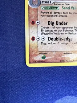 Dugtrio 5/100 Cystal Guardians holo Tomokazu Komiya Gallery ~ Pokemon TCG - Image 5