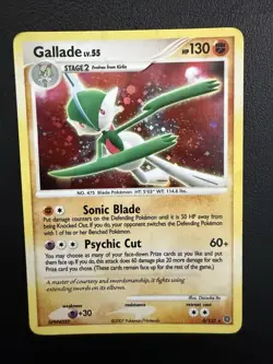 Pokemon TCG- Gallade- 6/132- Secret Wonders- Holo Rare with Swirl- LP - Image 1