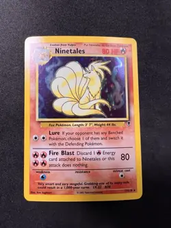 Ninetales 17/110 Holo Rare - Pokemon Legendary Collection - Vintage LP+ - Image 1
