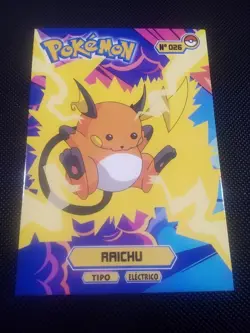 Pokemon 2024 Card Tops Pokedex Database Set Raichu 026 Peru US Seller - Image 1