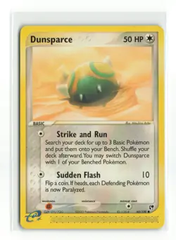 DUNSPARCE 60/100 SANDSTORM POKEMON TCG LP - Image 1