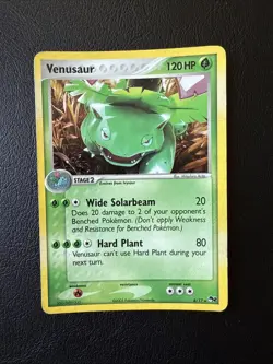 Pokemon TCG- Venusaur- 6/17- Holo Rare Promo Card- POP Series 2- MP - Image 1